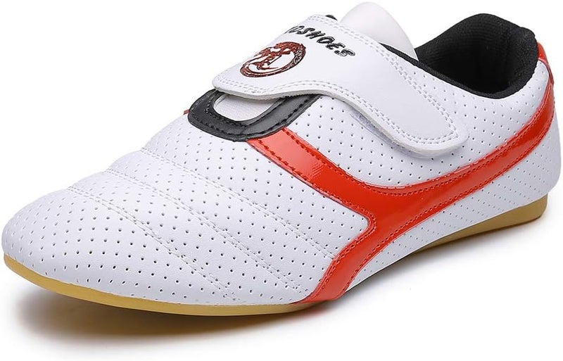 MSMAX Martial Arts Shoes Kids Kung Fu Tai Chi Shoes Women Taekwondo Boxing Shoes for Men - Image 1